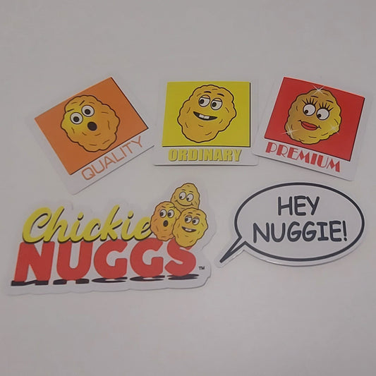 Chickie Nuggs Sticker Pack 2