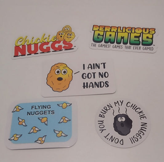 Chickie Nuggs Sticker Pack 1